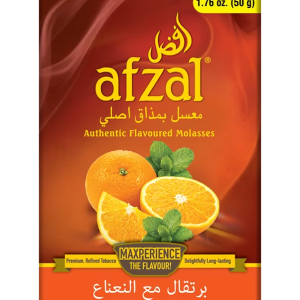 Afzal Orange With Mint Hookah Flavor