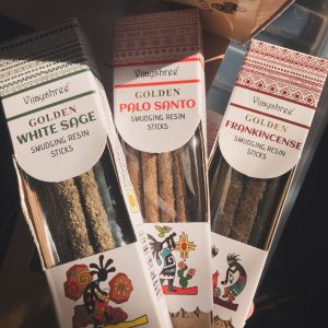 Vijayshree Golden Palo Santo Smuding Resin Sticks