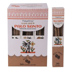 Vijayshree Golden Palo Santo Smuding Resin Sticks