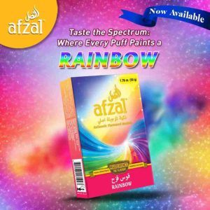 Afzal Rainbow Hookah Flavor - 50g